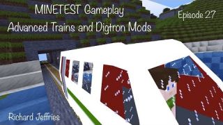 Minetest Game - EP 27 Advanced Trains and Digtron Mods