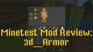 Minetest Mod Review: 3d Armor