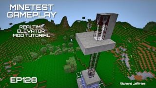 Minetest Gameplay EP128 Realtime Elevator Mod Tutorial