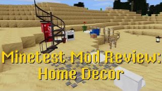Minetest Mod Review: Home Decor
