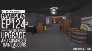 Minetest Gameplay EP124 Factory Upgrades and Advanced Trains Addons
