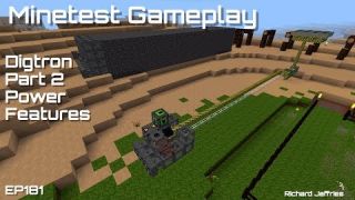 Minetest Gameplay EP181 Digtron Part2 More Features