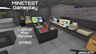 Minetest Gameplay Episode 155 - Laptop Mod and laptop Additions