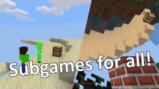 Minetest - Subgames for all (Minigames)
